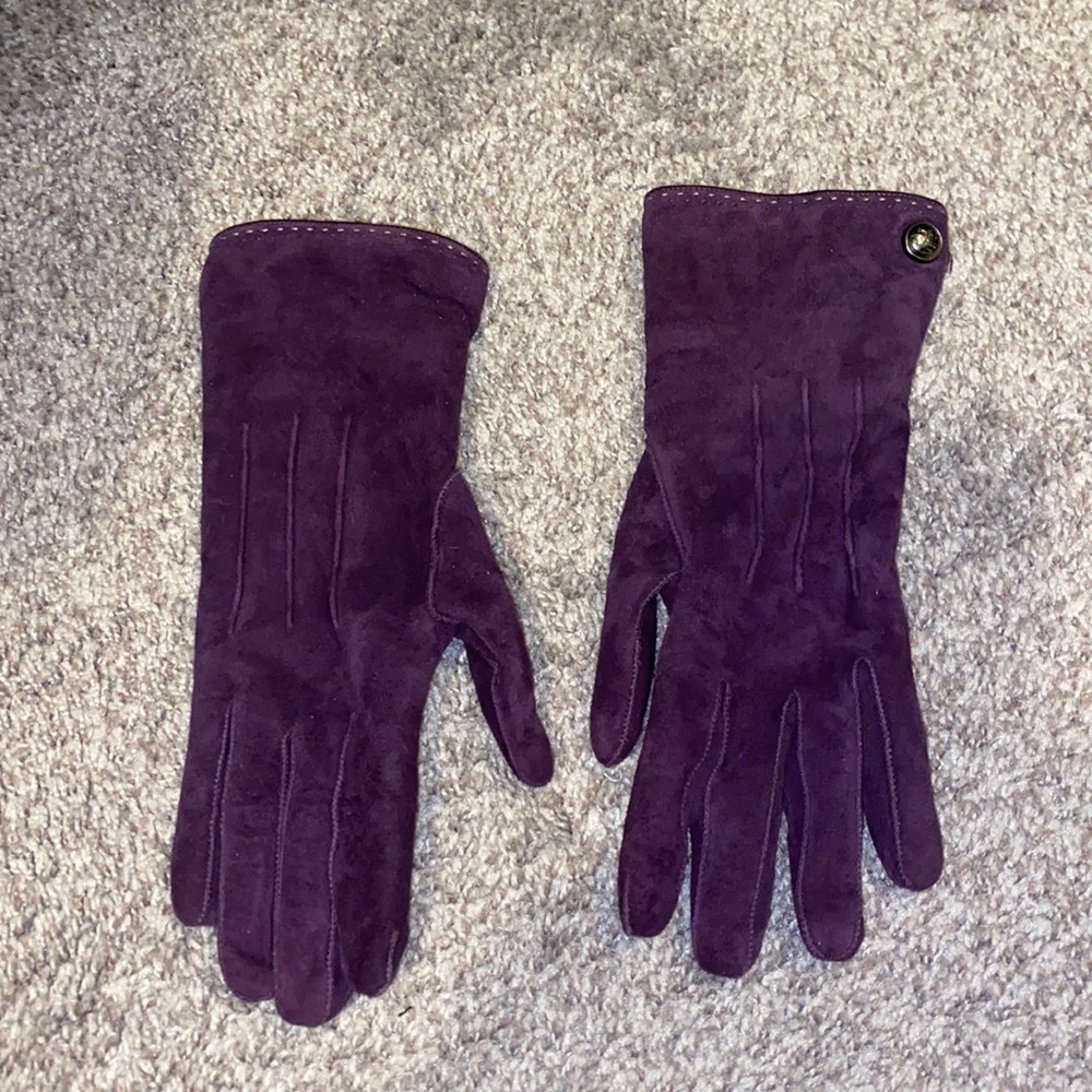 Coach Leather Gloves